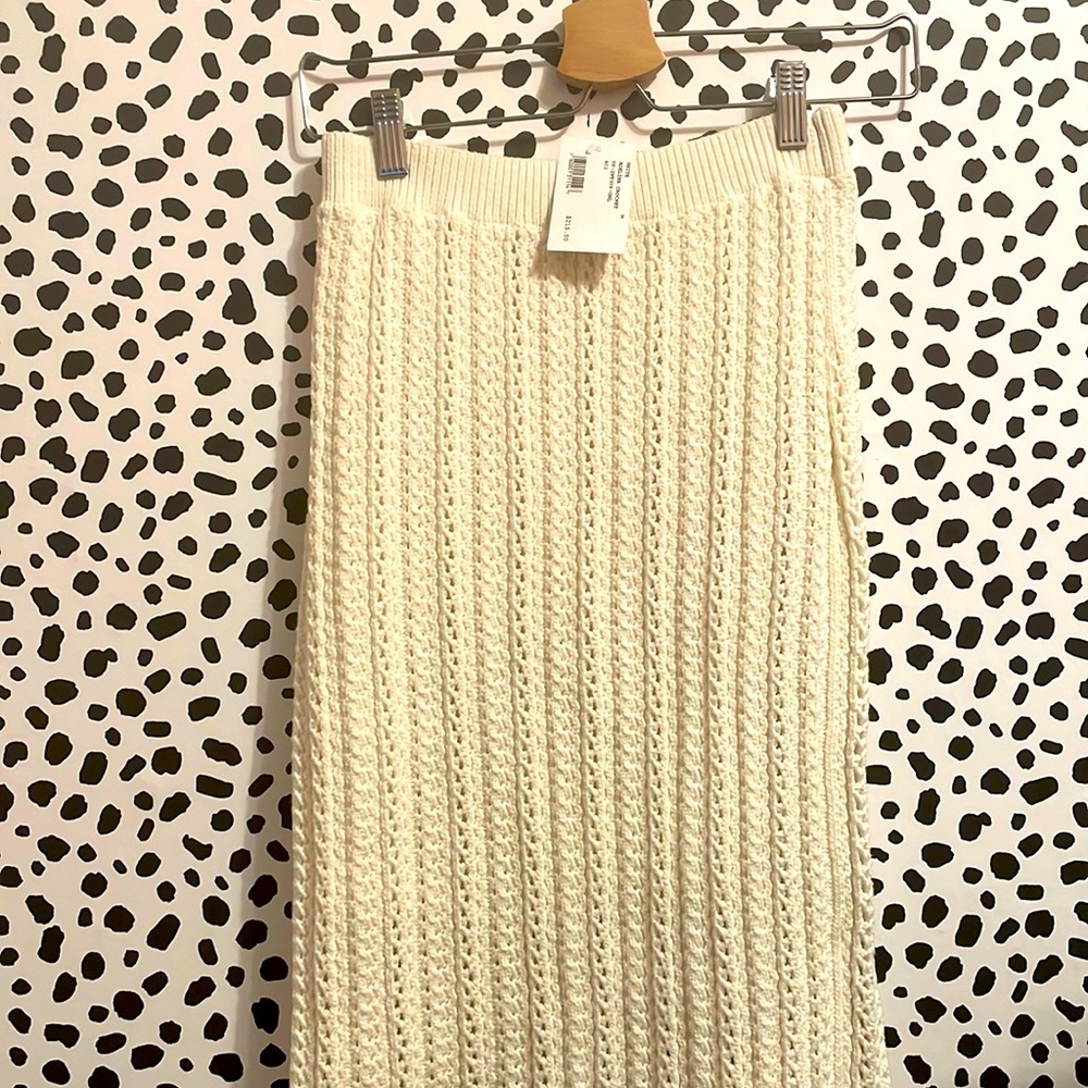 CROCHET KNIT SKIRT